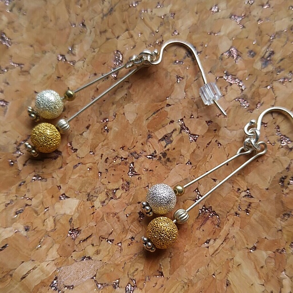 ♦ 3 for $15 Handmade Two-tone Dangle Earrings - Picture 2 of 7